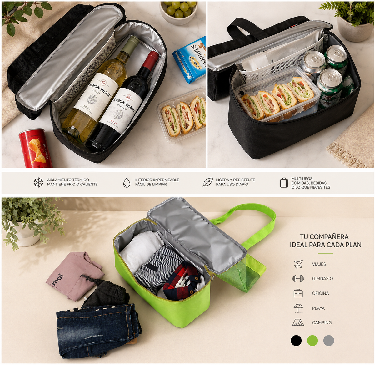 Bolso Térmico Doble Capa — imagen 2