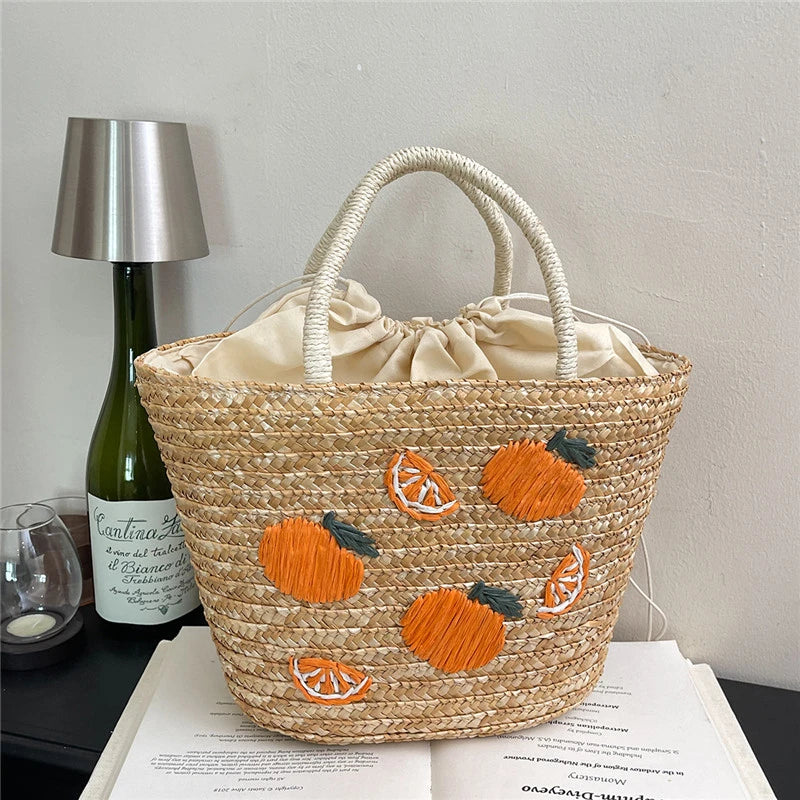 Bolso de Paja Frutal Summer — imagen 3