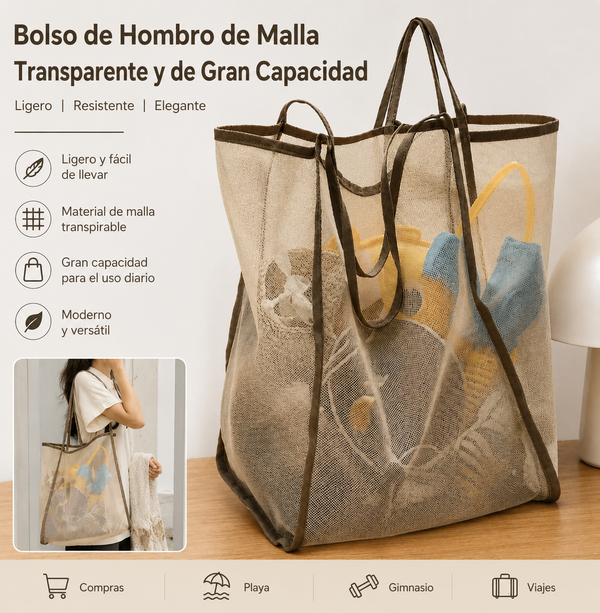 Bolso Malla Playa