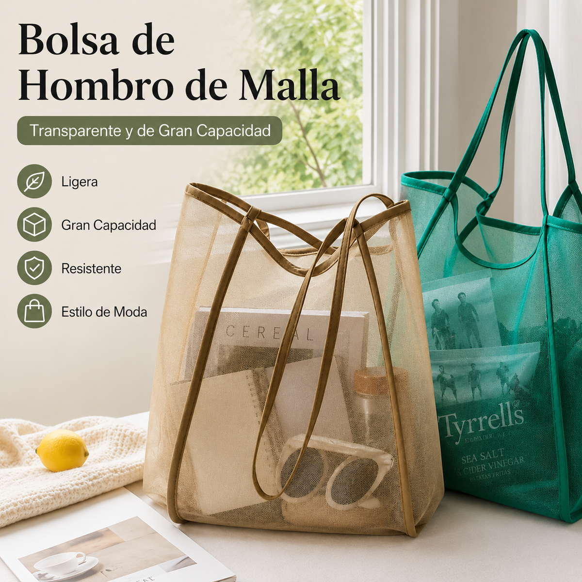 Bolso Malla Playa — imagen 2