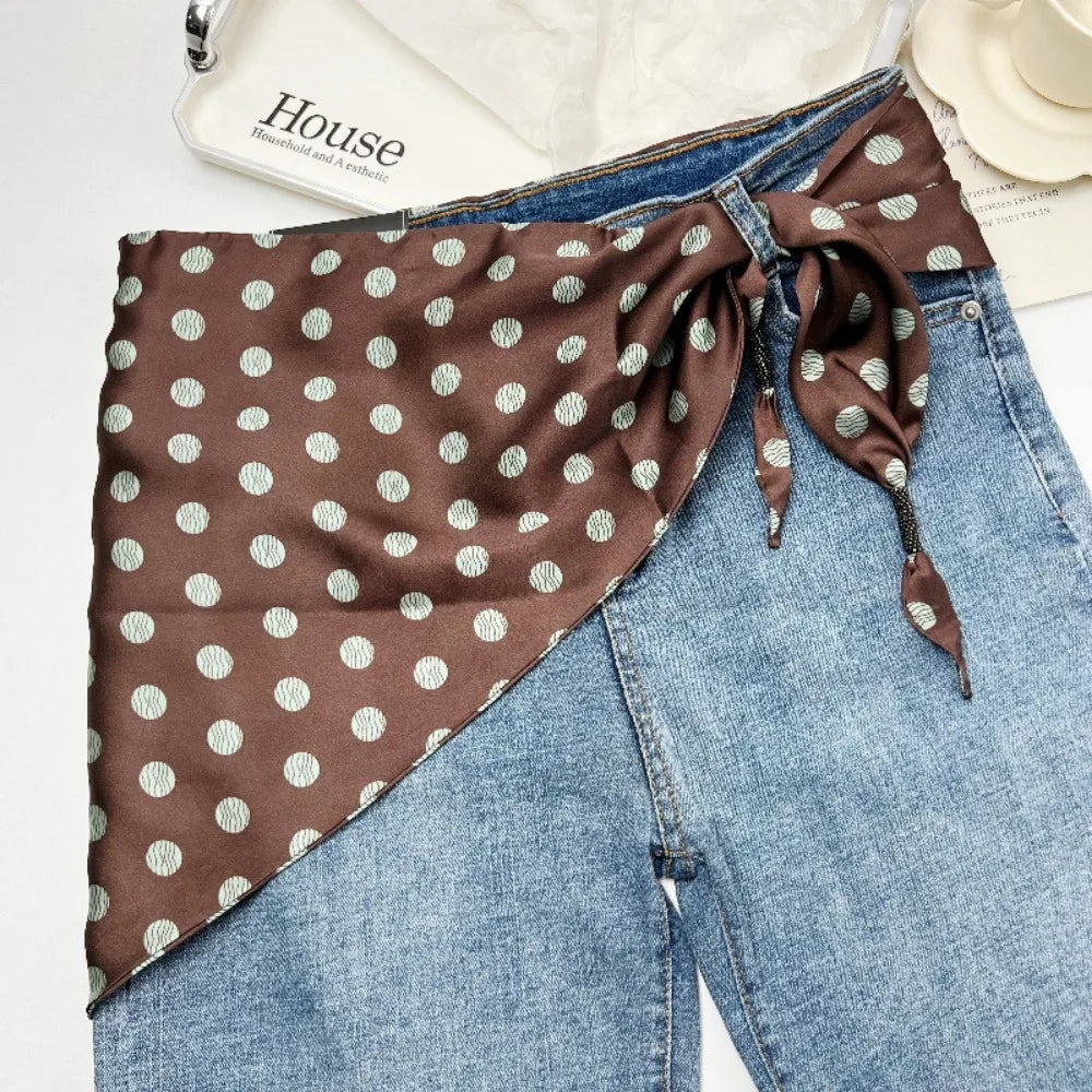 Pañuelo Triángulo Estampado