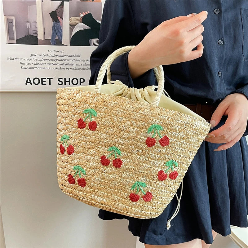 Bolso de Paja Frutal Summer — imagen 4